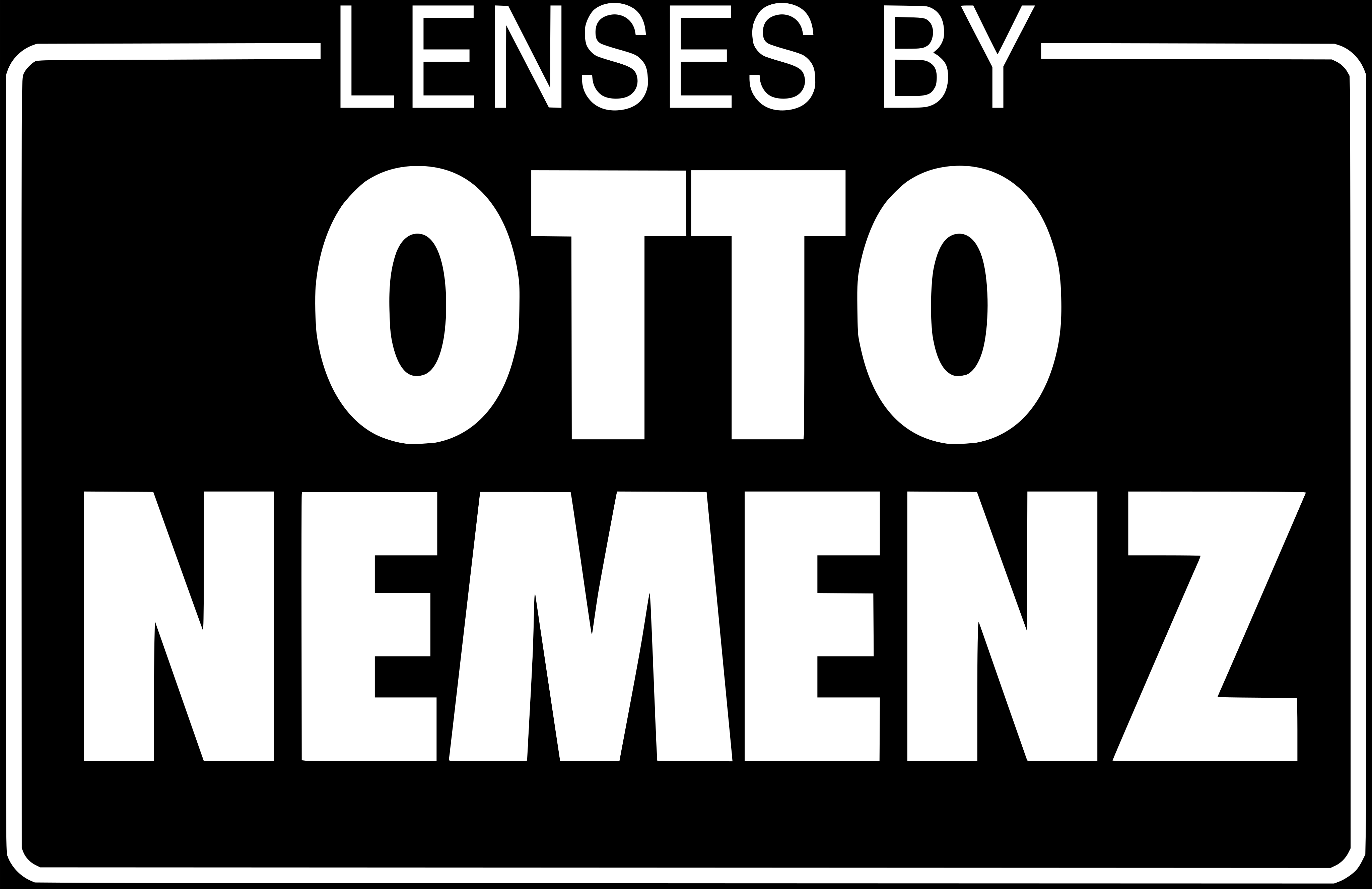 Otto Nemenz Lenses — Black